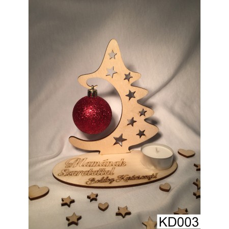 Asztali dísz karácsonyra férfiaknak